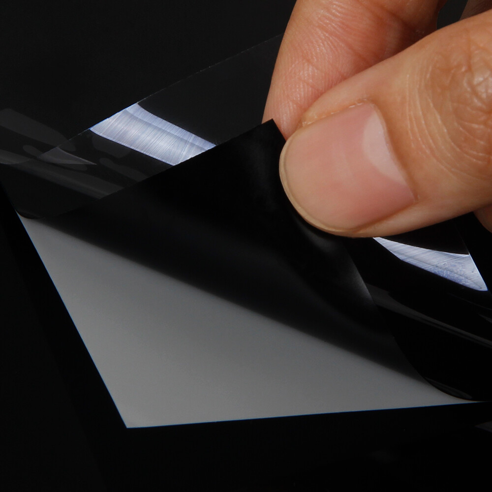 Black PPF TPU Glossy Car Paint Protection Film Auto Wrap Self Healing 1.52x3m