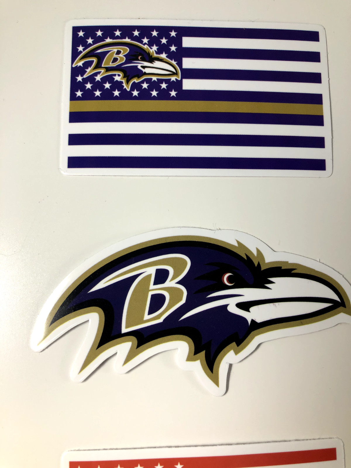 Set of 2 – NFL Team Stickers – Vinyl AFC Team Decals – You Choose – Free Ship