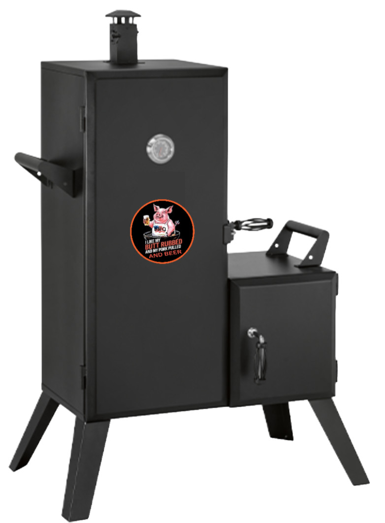 BBQ – (Butt Rubbed and Beer) 4" Vinyl Decal Car Truck Cooler Laptop Smoker Grill