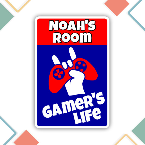 PERSONALIZED Game Room Sign