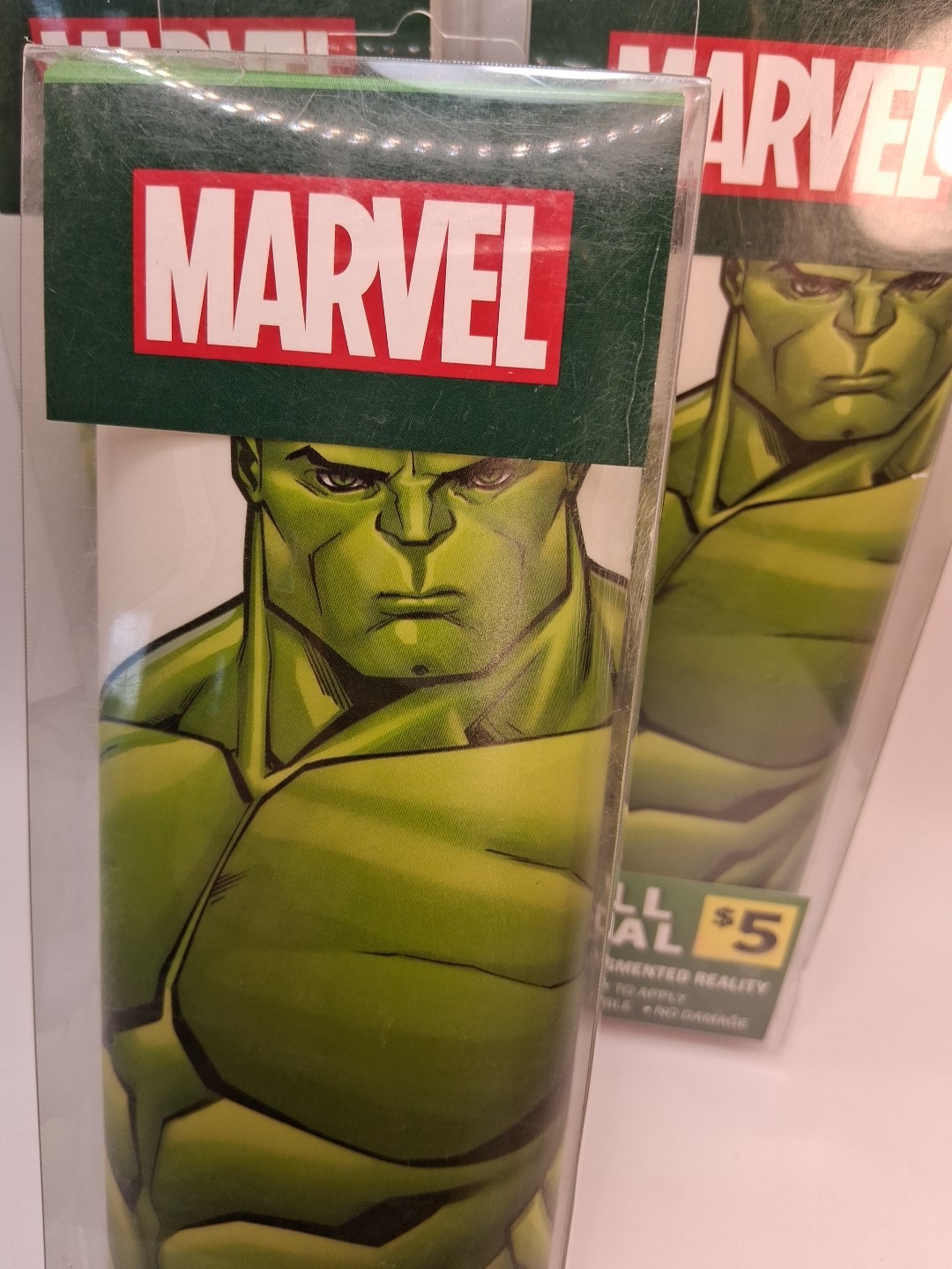 Marvel Hulk Wall Decal Augmented Reality Action Reusable Peel Stick NEW Lot Of 3