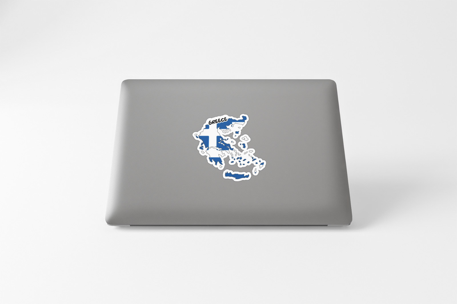 Greece Map Flag Sticker Decal