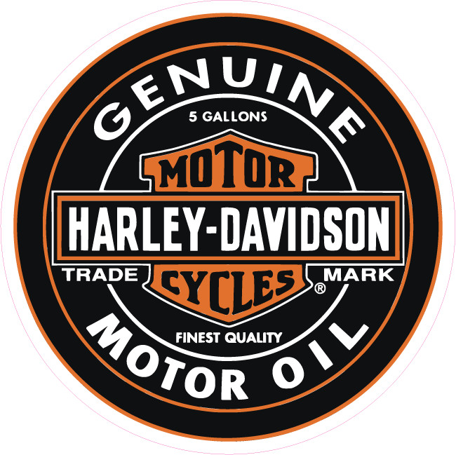 Genuine Motor Oil Vinyl Sticker for Car, Laptop, Toolbox – Multiple Sizes Availa