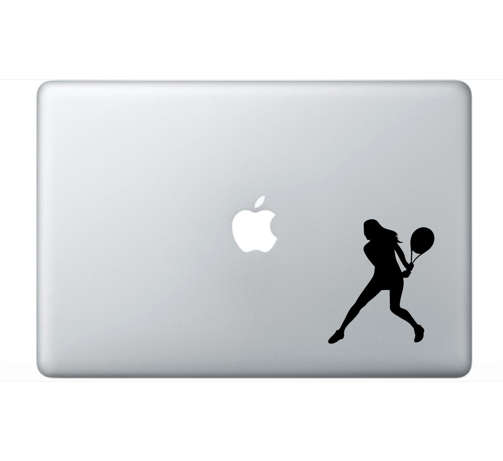 Lady Tennis player Vinyl Decal Woman Tennis Player Car Window Laptop Sticker