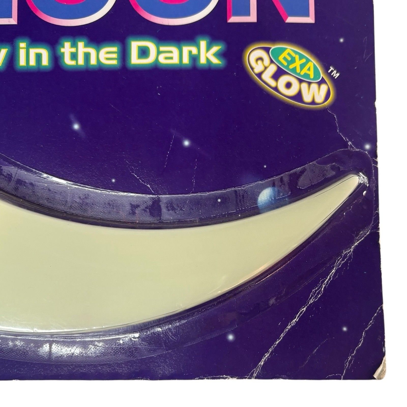 SEALED Vintage "Moon Glow in the Dark" Space Star Bedroom Large Size Y2K 90s NOS