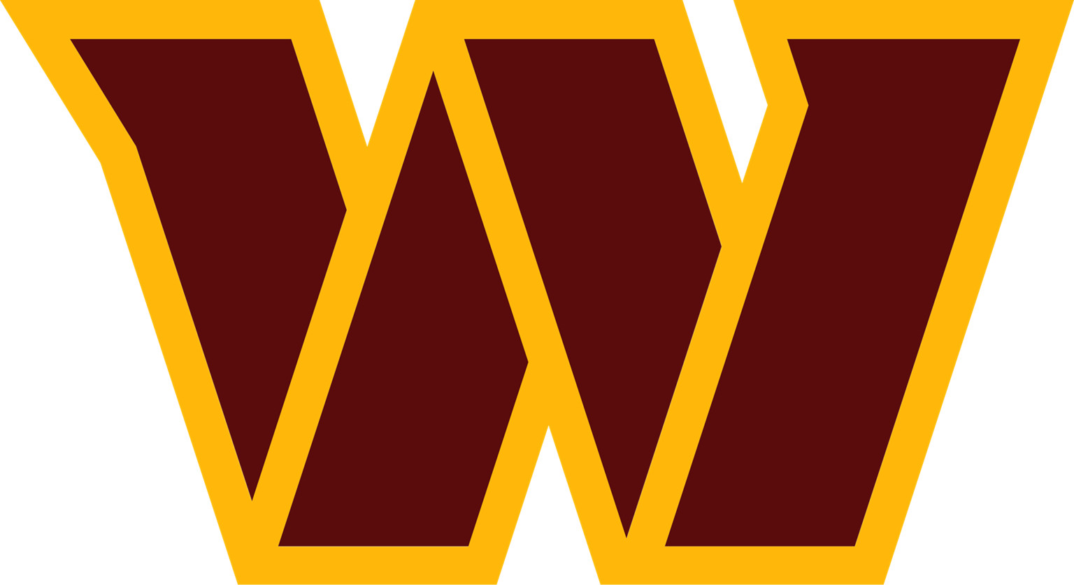 Washington Burgandy Gold Football Weather Resistant Vinyl Sticker Decal 01