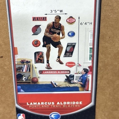 Lamarcus Aldridge Fathead Life size Wall Decal Sports NBA New 76" tall Portland