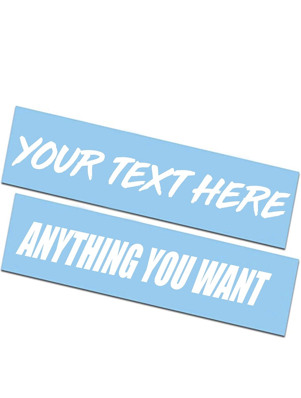 Design 6” Your Own Custom Vinyl Decal Sticker Letters Car , Cup, Laptop