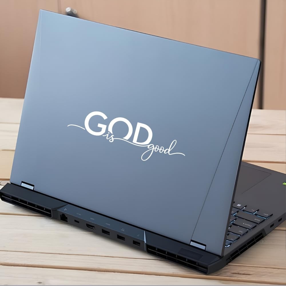 1PC “God is Good” Bible Verse Sticker, 7” Waterproof Vinyl Decal for Car Lapt…