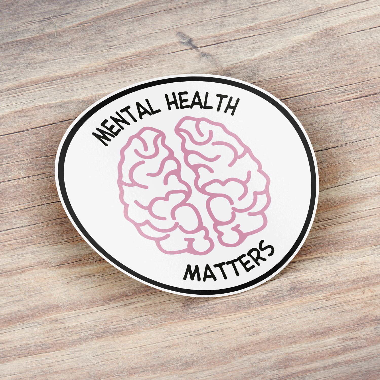 Mental Health Matters Car Bumper Vinyl Sticker Decal