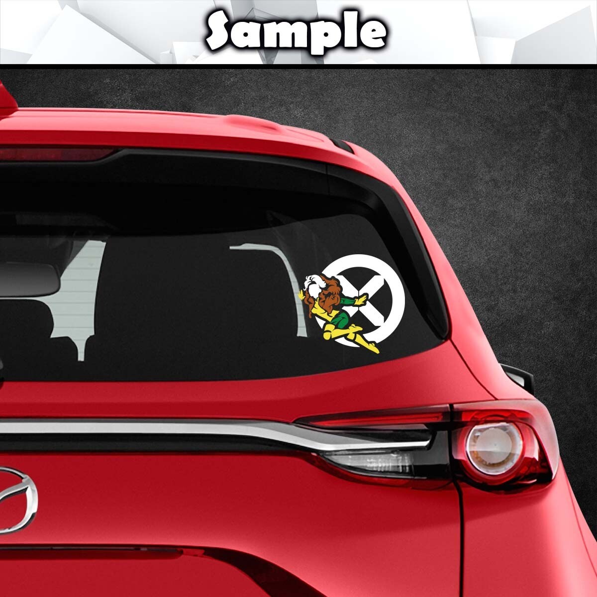 Rogue X-Men Marvel Vinyl Decal Sticker (Comics Car Laptop PC Tower Decor)