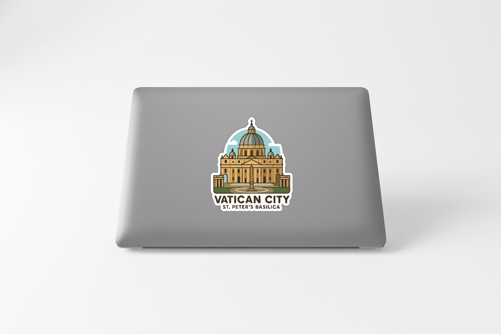 Vatican City & St. Peter’s Basilica Vatican Sticker Decal Vinyl Landmark