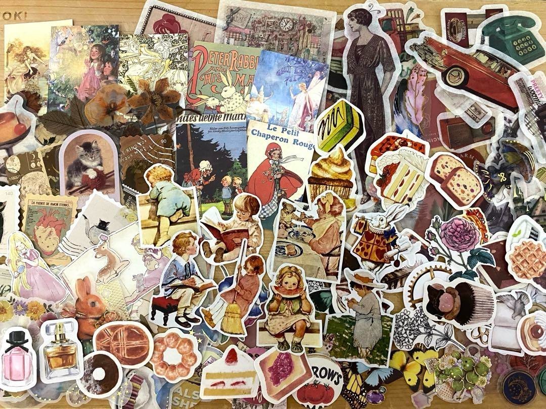 Random Flake Sticker 1pc — Kawaii Planner/Journal Collage Scrapbook
