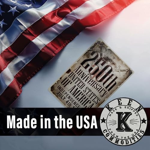 250th Anniversary United States Patriotic Sticker – Vintage Colonial Style USA