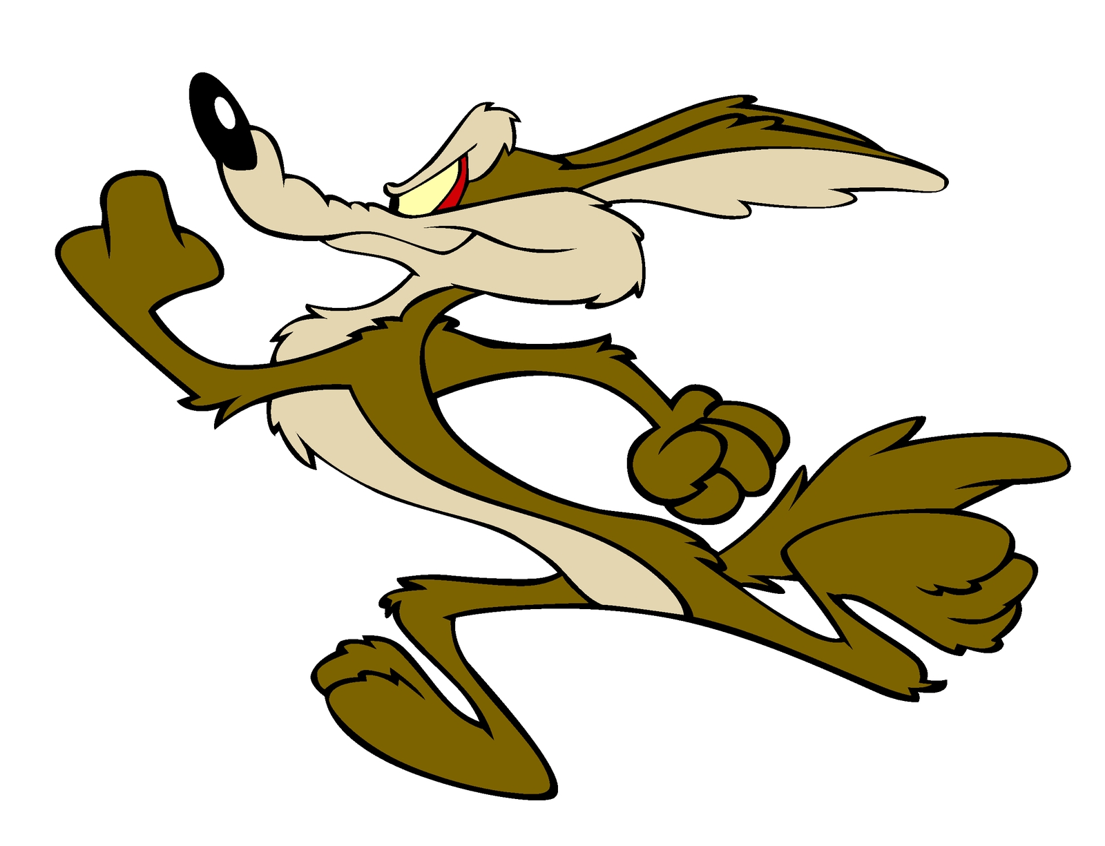 Wile E Coyote (Running left) Vinyl Decal / Sticker ** 5 Sizes **