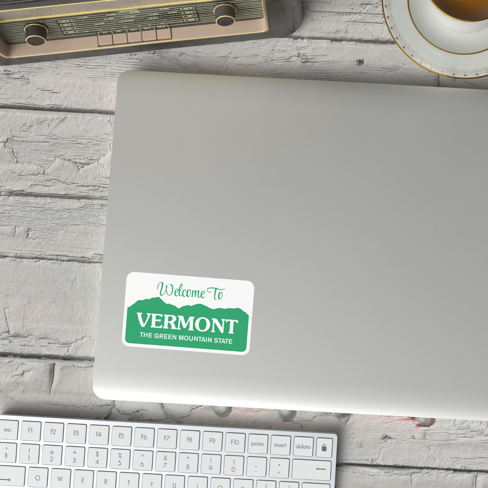 Welcome to Vermont Sticker The Green Mountain State Vinyl Waterproof Decal