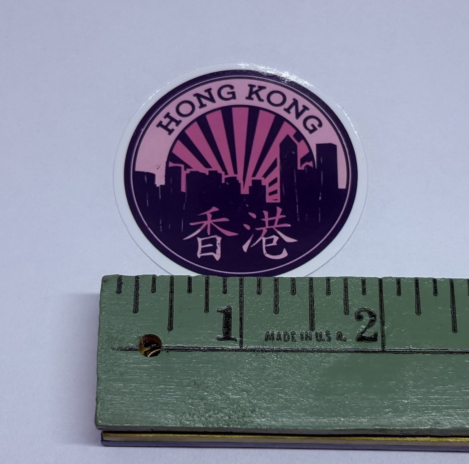 Hong Kong Skylines Sticker Country Travel City Tour Art Decal Vinyl Souvenir Tc9