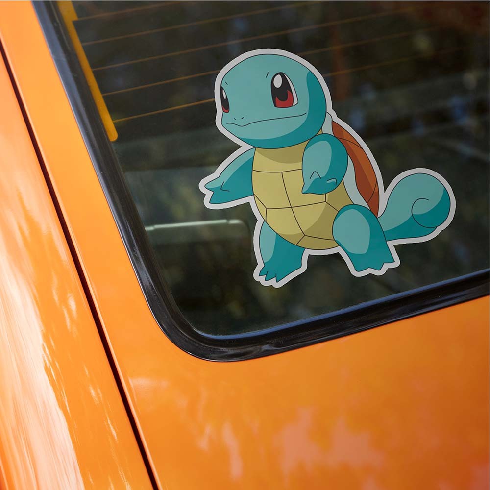 Pokemon Squirtle Anime Vinyl Sticker – Car Window Decal | USA Made | Sizes