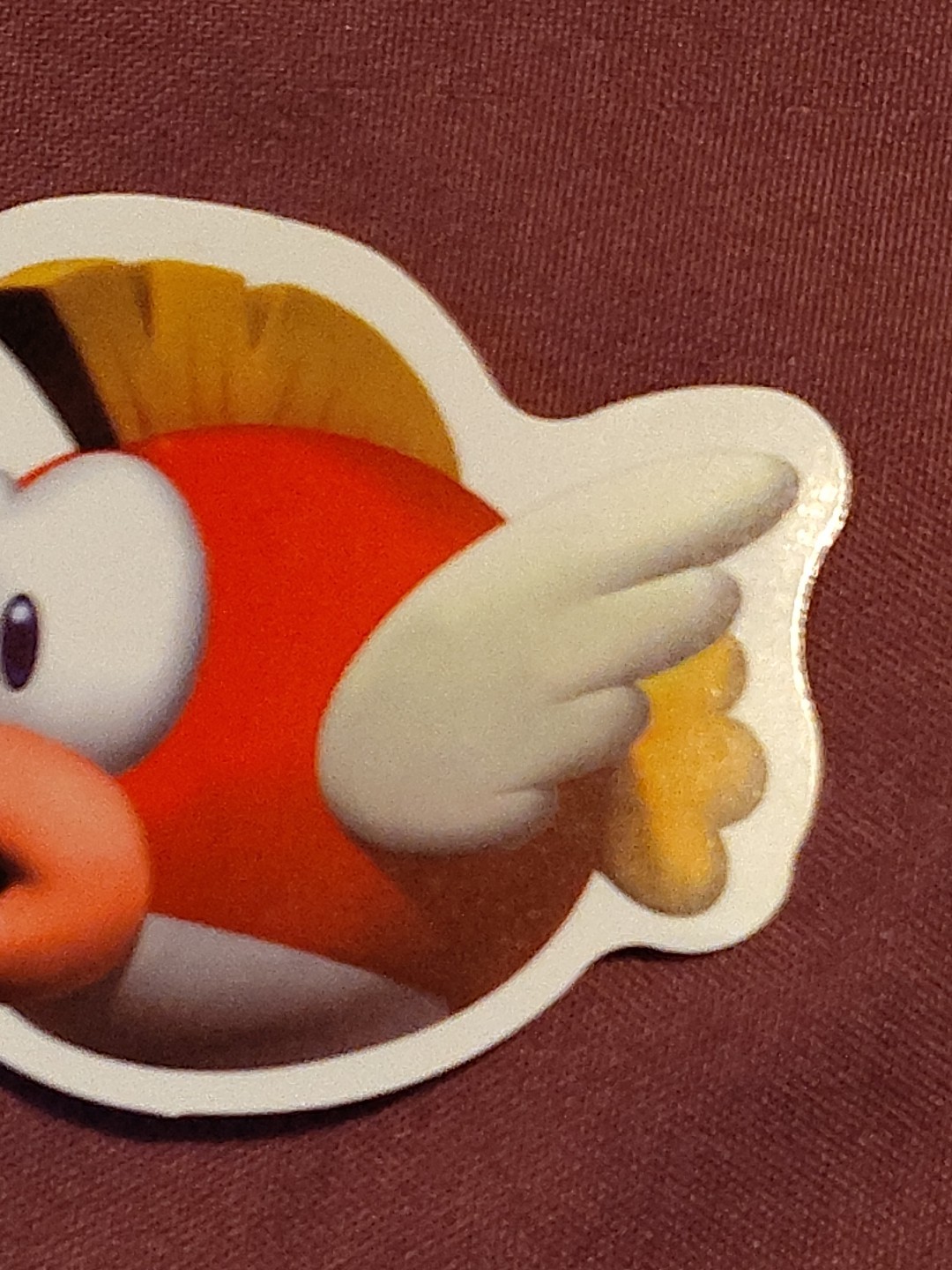 Cheep Cheep 2D Mushroom Kingdom Super Mario Enemies Sticker Decal 1.75"