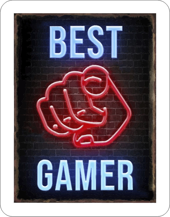 Best Gamer Sticker Decal