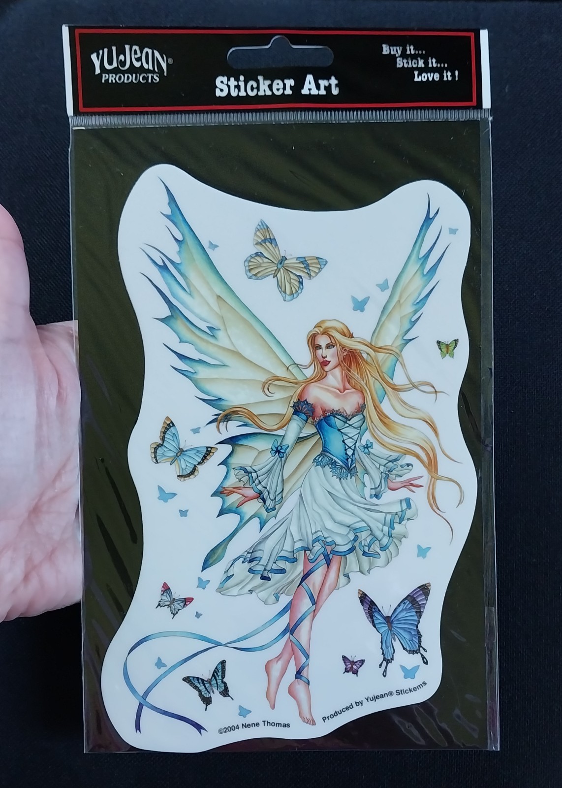 Nene Thomas Prelude in Blue Fairy LG Sticker Vinyl Decal Yujean Stickems NOS