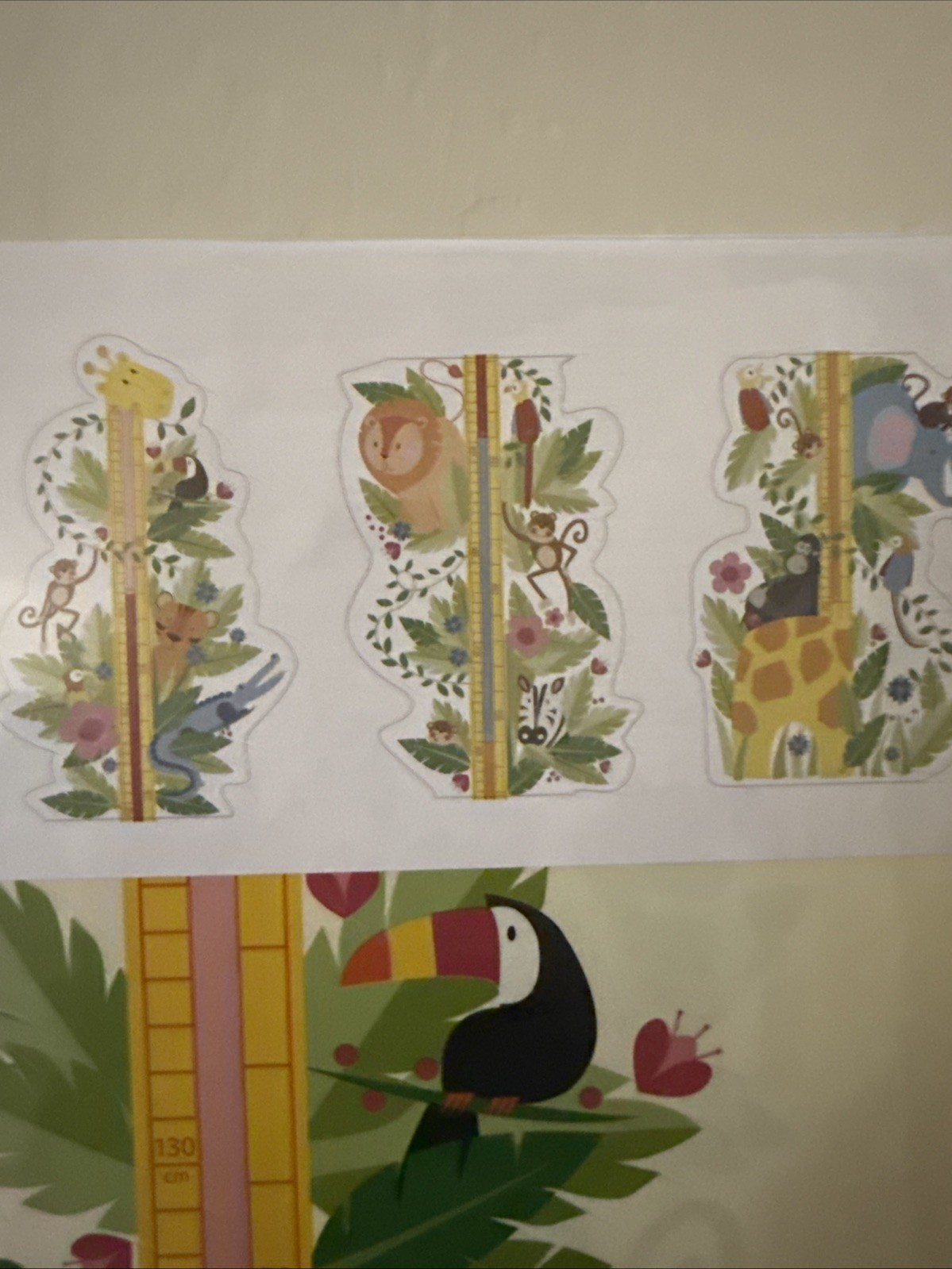 Ikea KLÄTTA Klatta Child Growth Chart Decorative sticker, Wall measuring Sticker