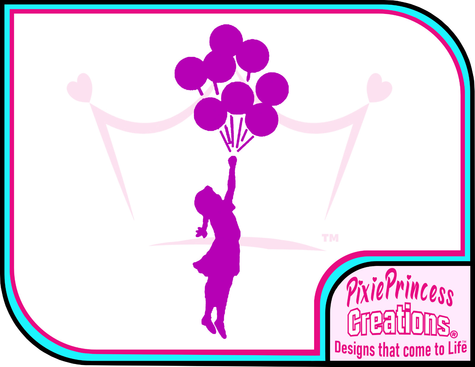 Banksy Girl Balloons C Vinyl Sticker Wall Art Poster Car Home Decor Room Decal