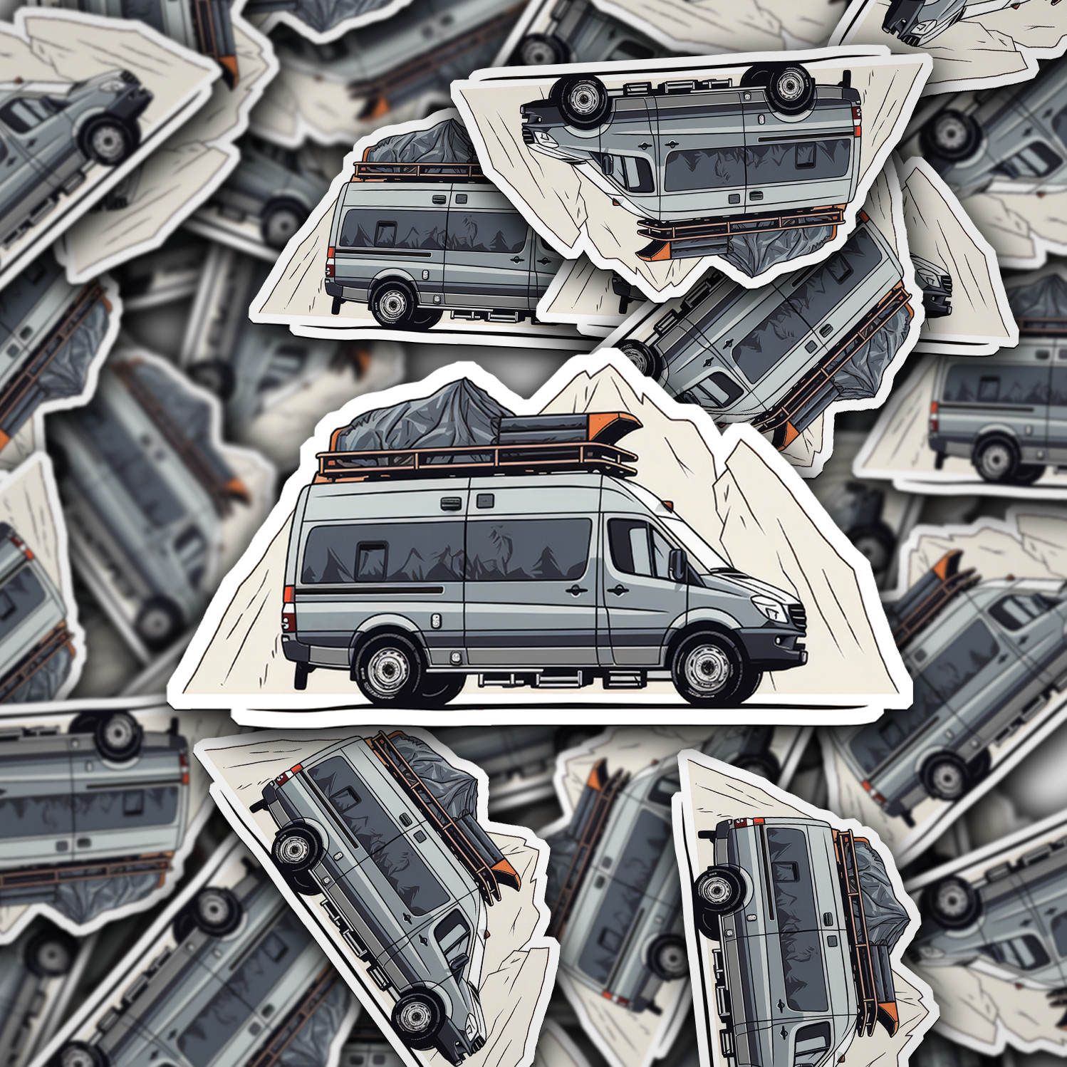 Van Life Vinyl Sticker – Celebrate the Freedom of the Road