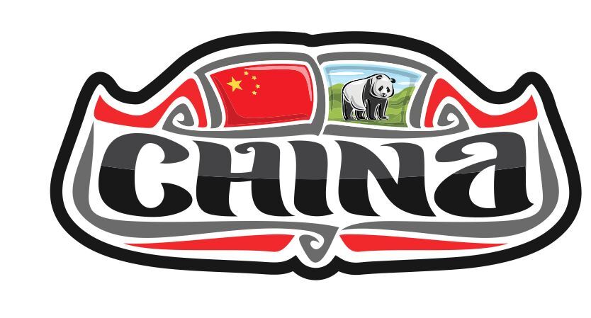 China Sticker Decal A382