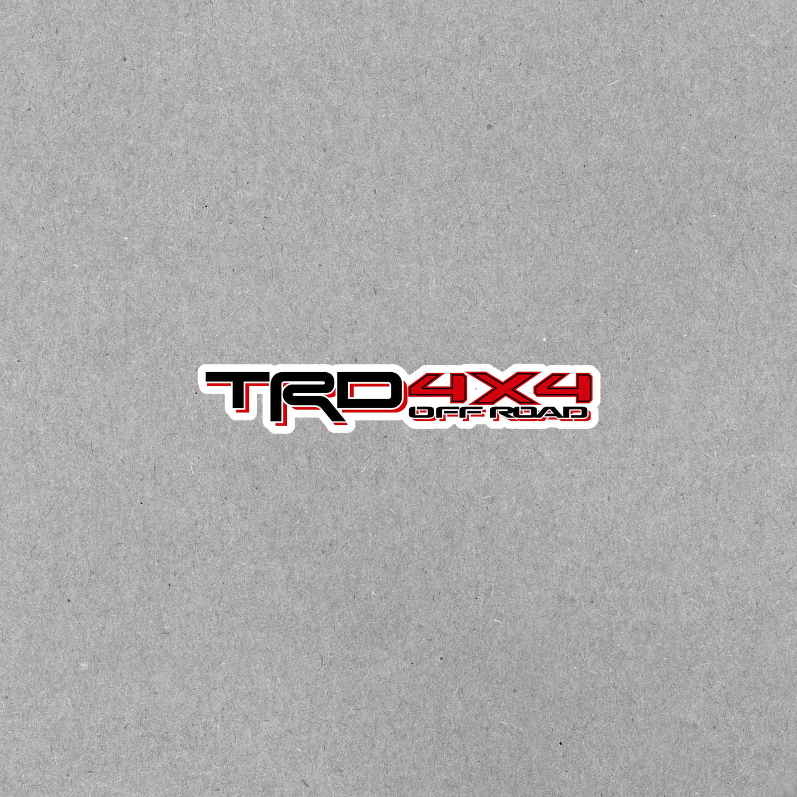 TRD 4X4 Off Road Racing Developement Tacome Tundra Truck Decal Sticker #4853