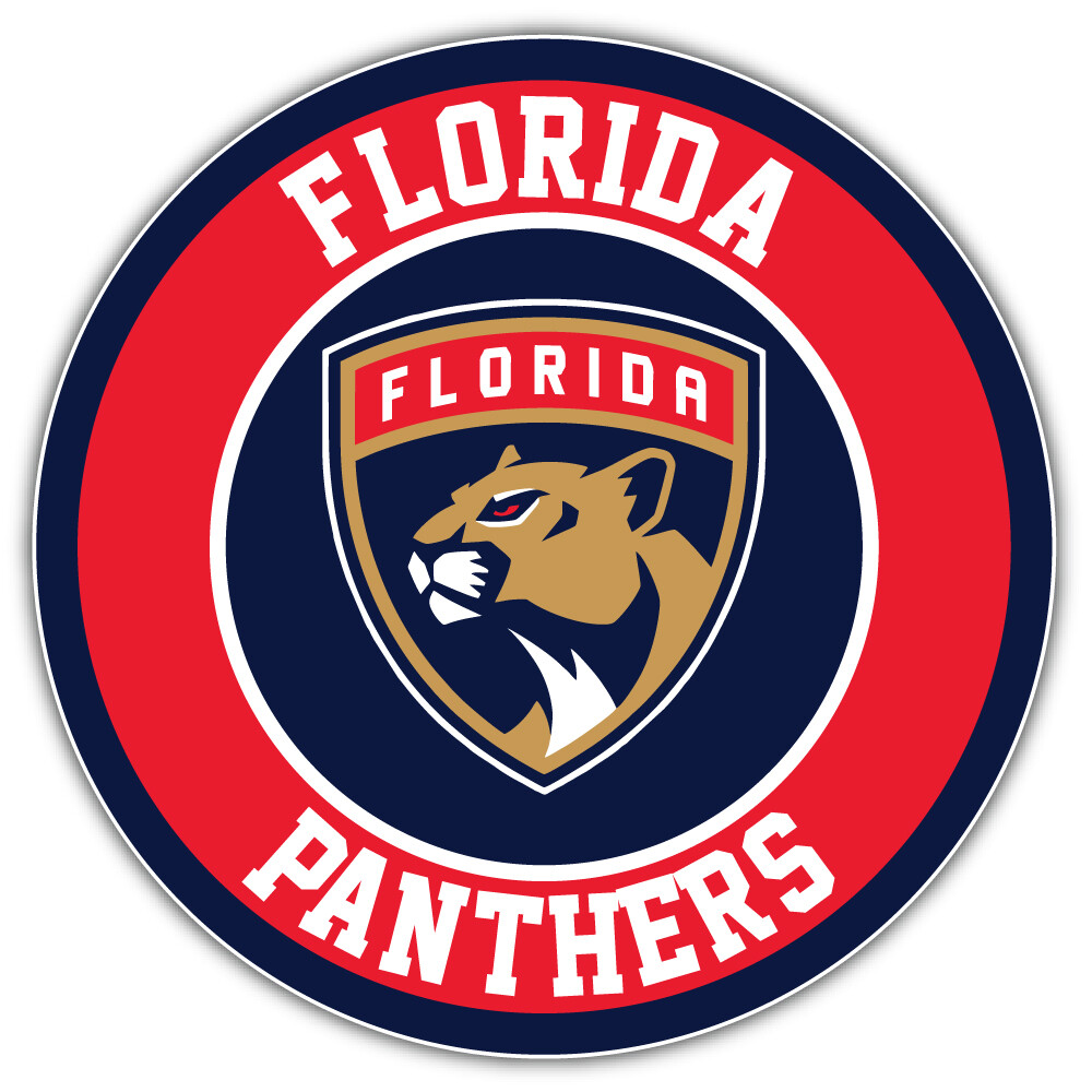 Florida Panthers Logo NHL Sport Car Bumper Sticker Decal "SIZES"