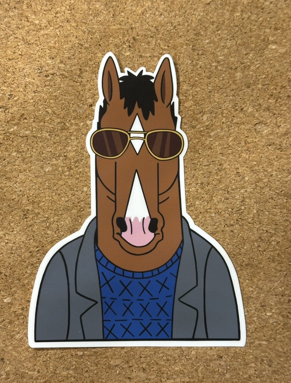 BoJack Horseman Custom Funny Laptop Phone Wall Decal Sticker “Cool BoJack”