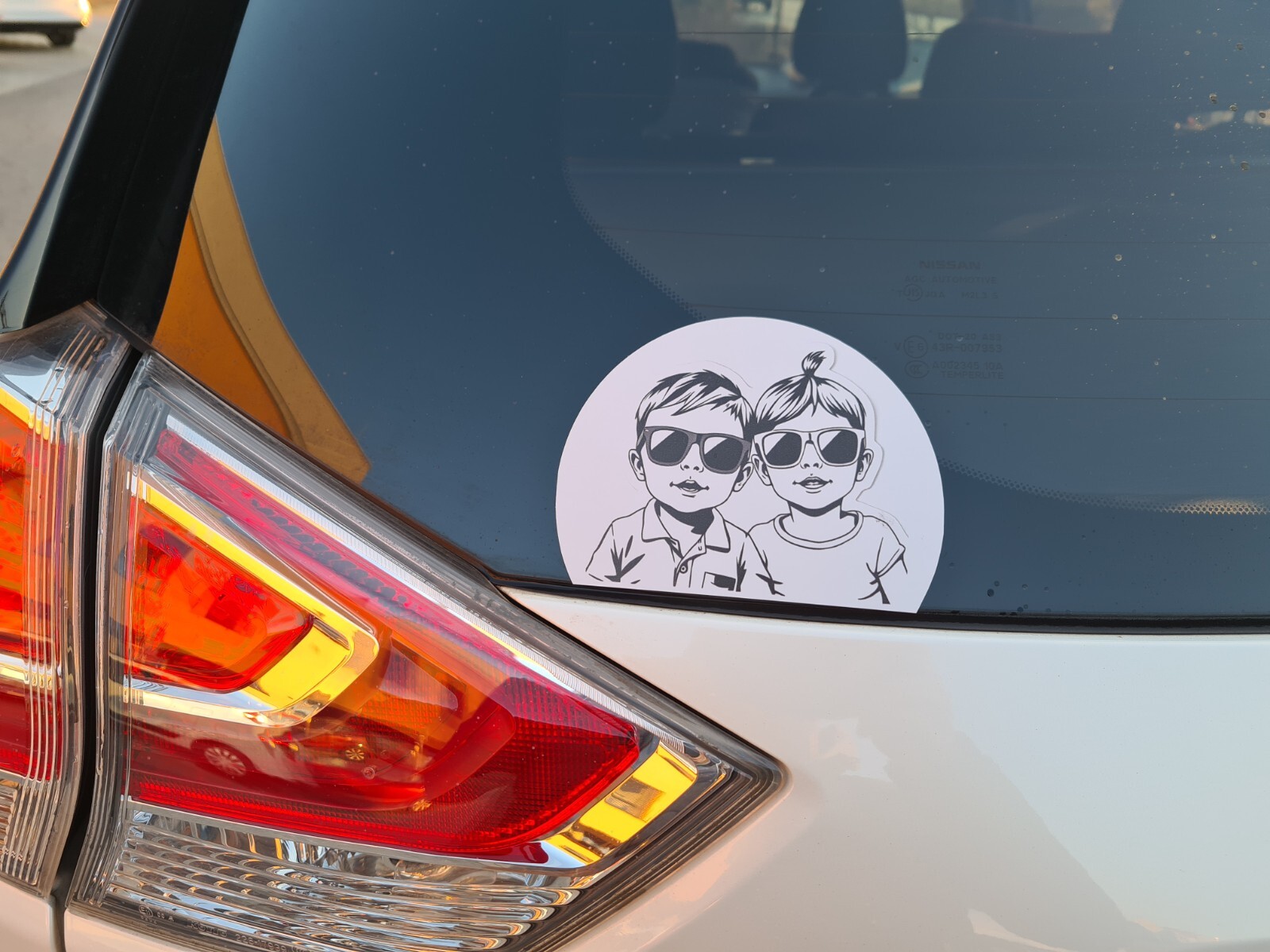 Baby on board sticker