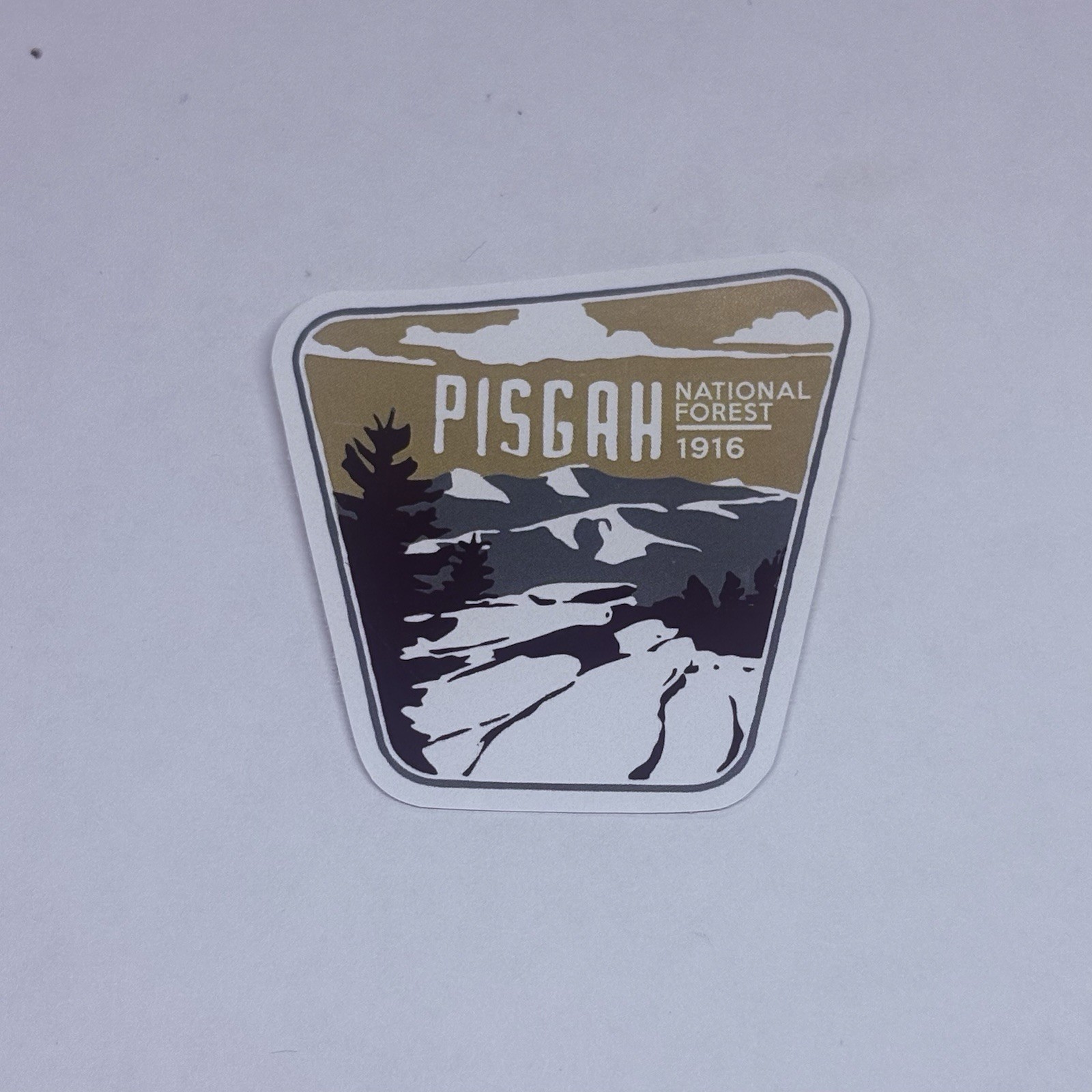 Pisgah National Forest Sticker Decal Travel Souvenir Art North Carolina Tc6
