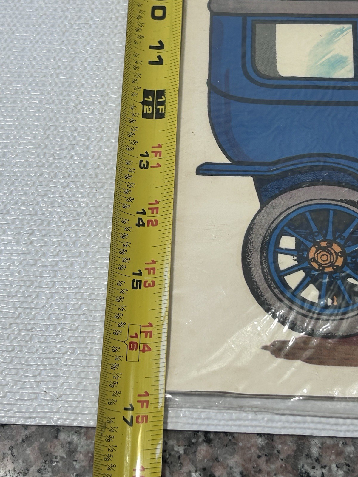 Vintage Meyercord Decals Classic Cars Retro Ford Cadillac Stickers Decor