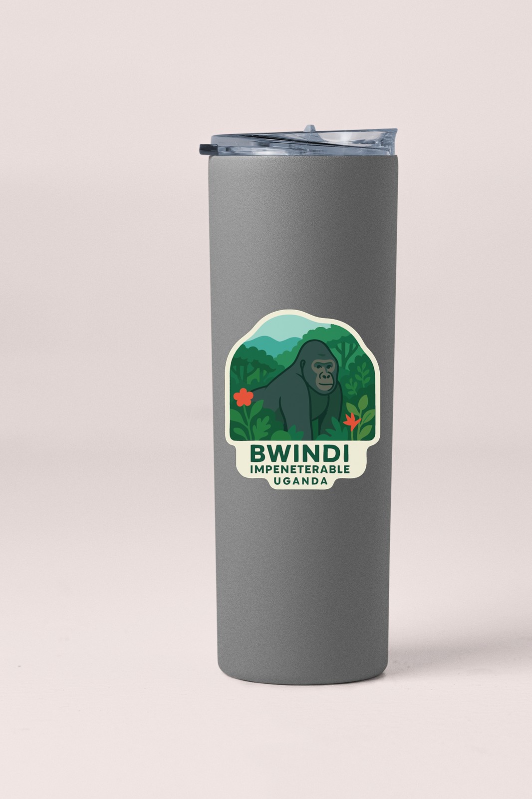 Bwindi Uganda National Park Sticker Decal Vinyl Die-Cut World National Parks