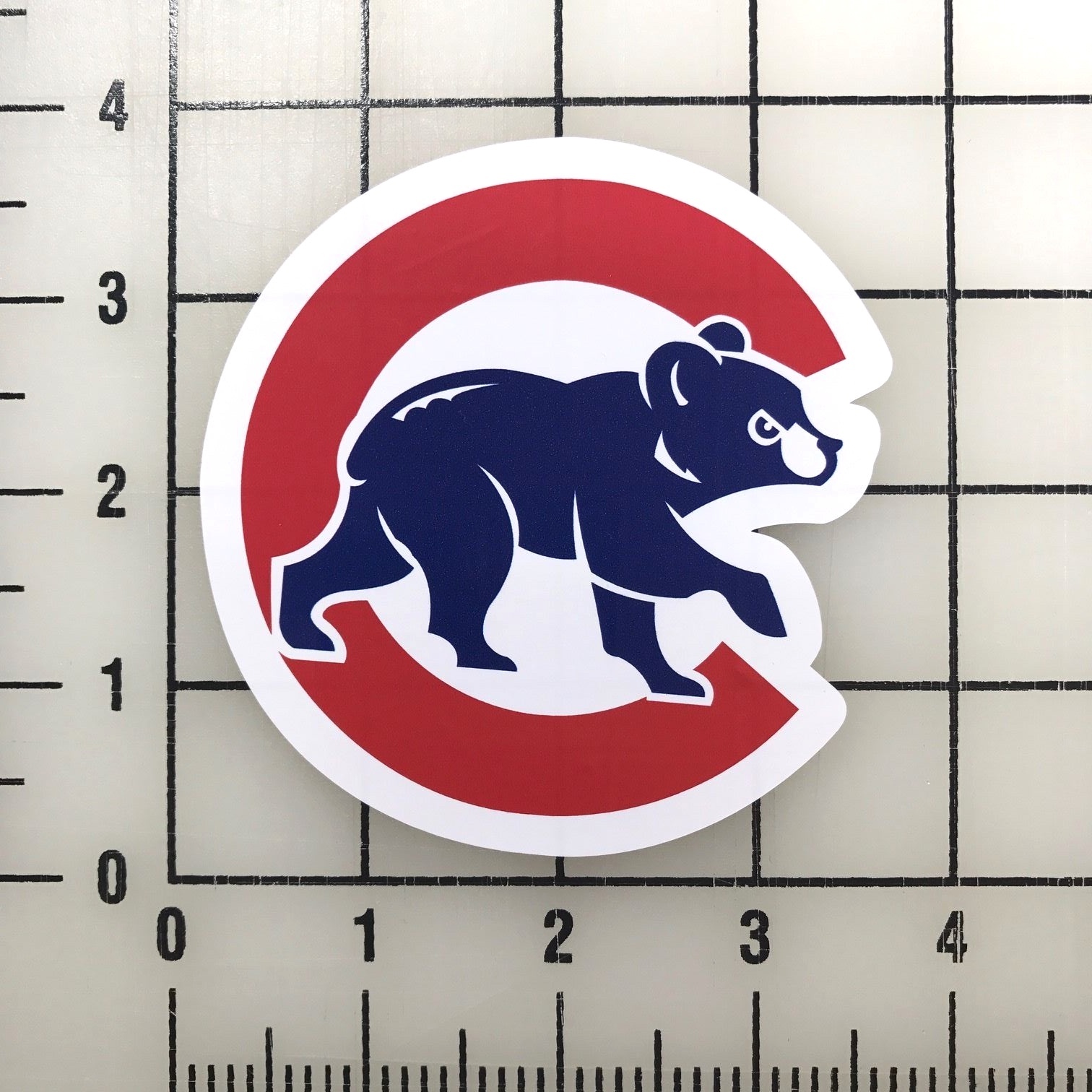 Chicago Cubs 3.5" Wide VInyl Decal Sticker – BOGO