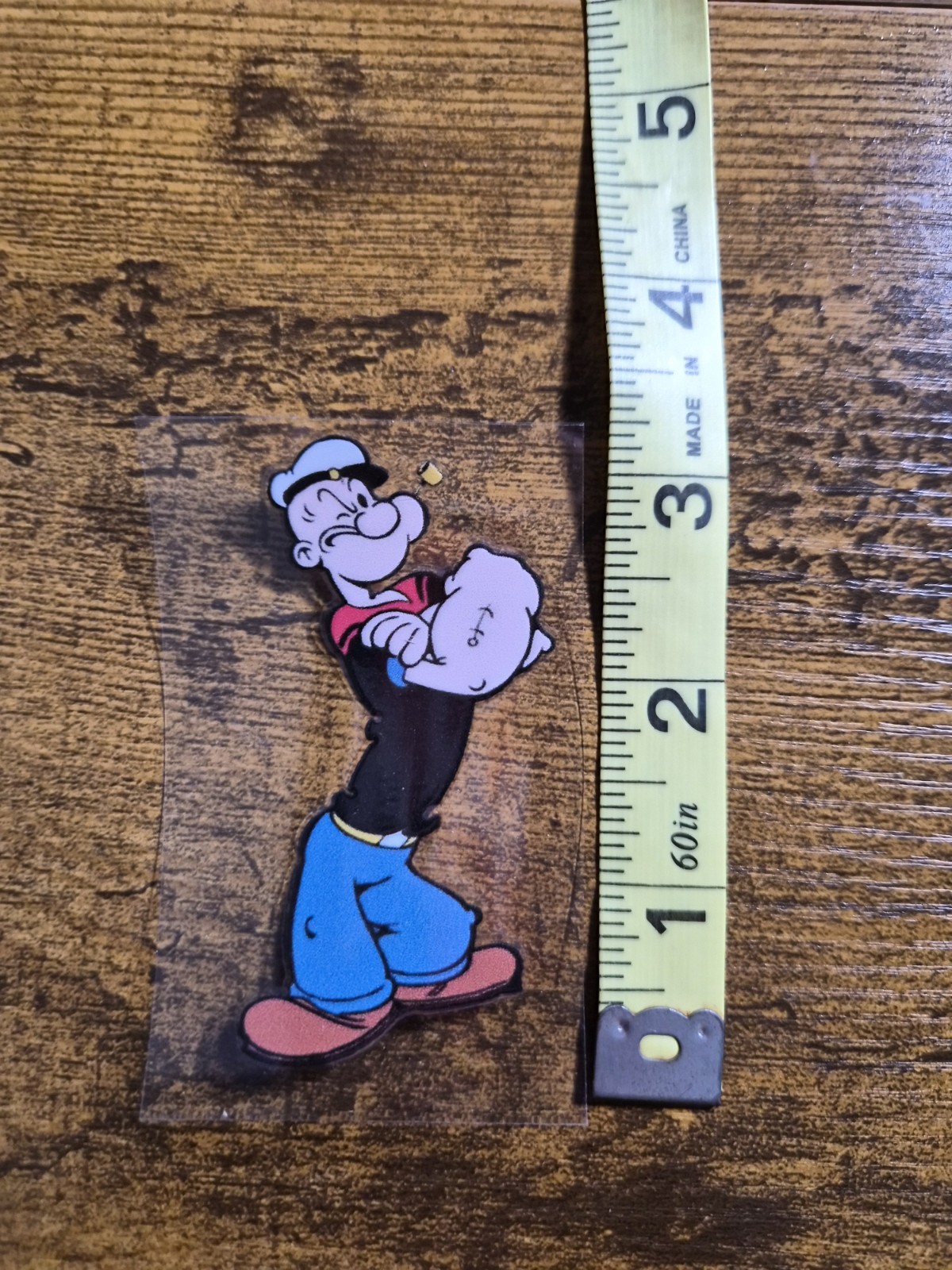 POPEYE Kids Cartoon RETRO UV DTF Decal Sticker Waterproof USA NOT VINYL
