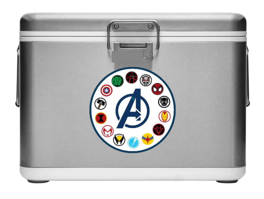 Avengers – Comic Book Logos – 4" Vinyl Decal/Sticker Car Window Cooler Laptop