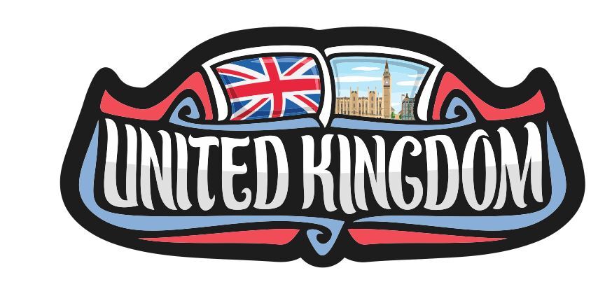 United Kingdom Sticker Decal A438