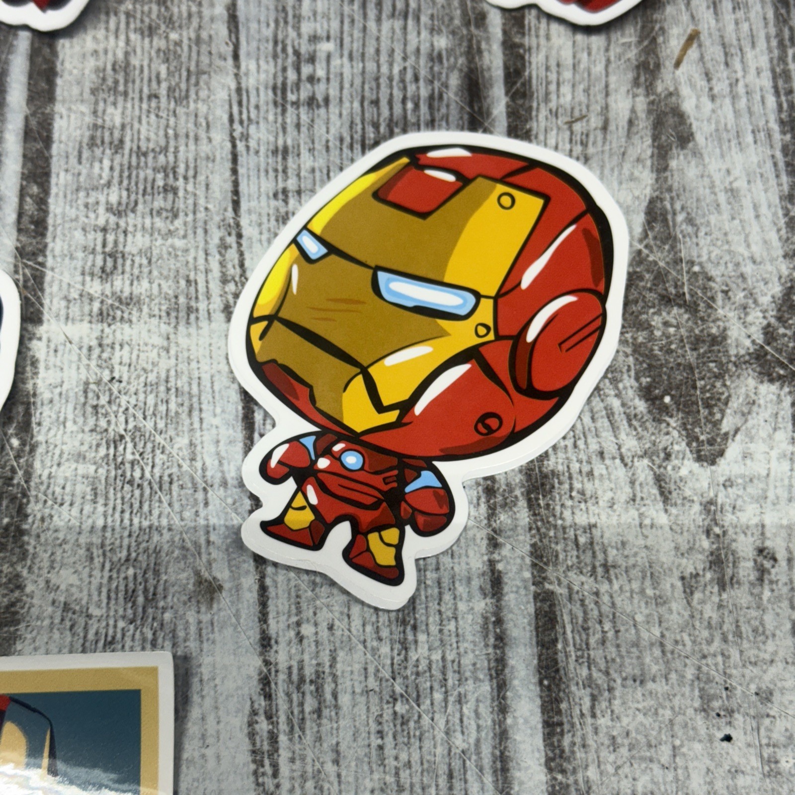 Ironman Sticker Lot Of 7 Water bottle Laptop Marvel Fun Artwork