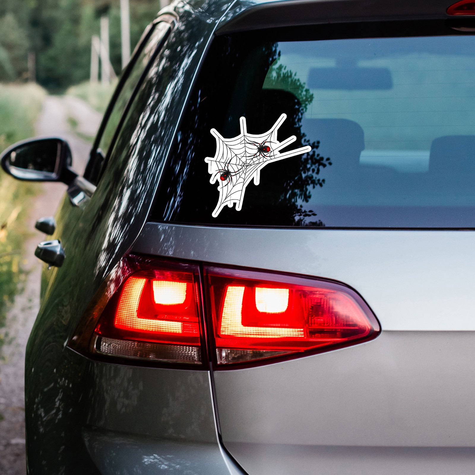 Spider Web – Vinyl Decal Sticker – Car Window Laptop – ebn12614
