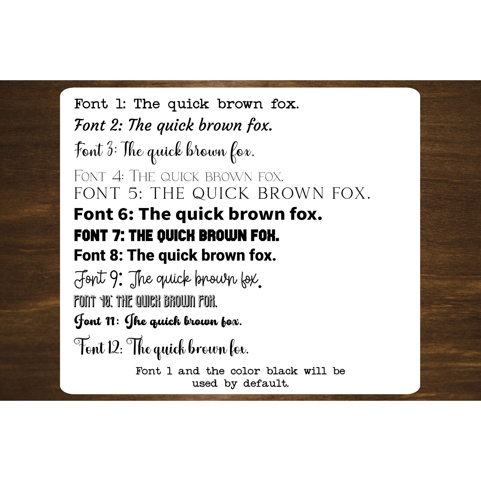 Clear Custom Text Sticker | Build Your Own Transparent Vinyl Sticker