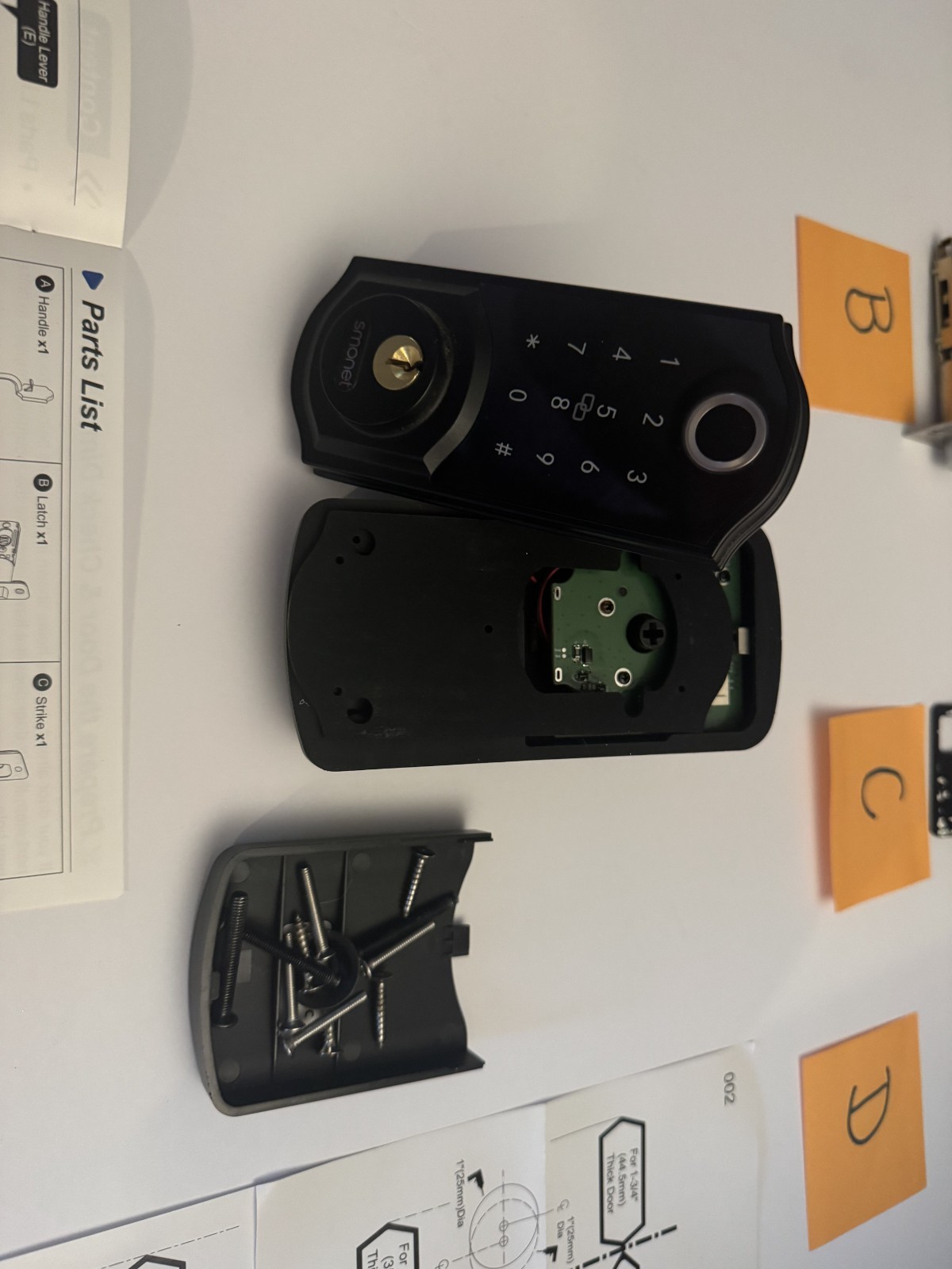 Veise Smart Door Lock – Keyless Entry Deadbolt (New, Complete Set)