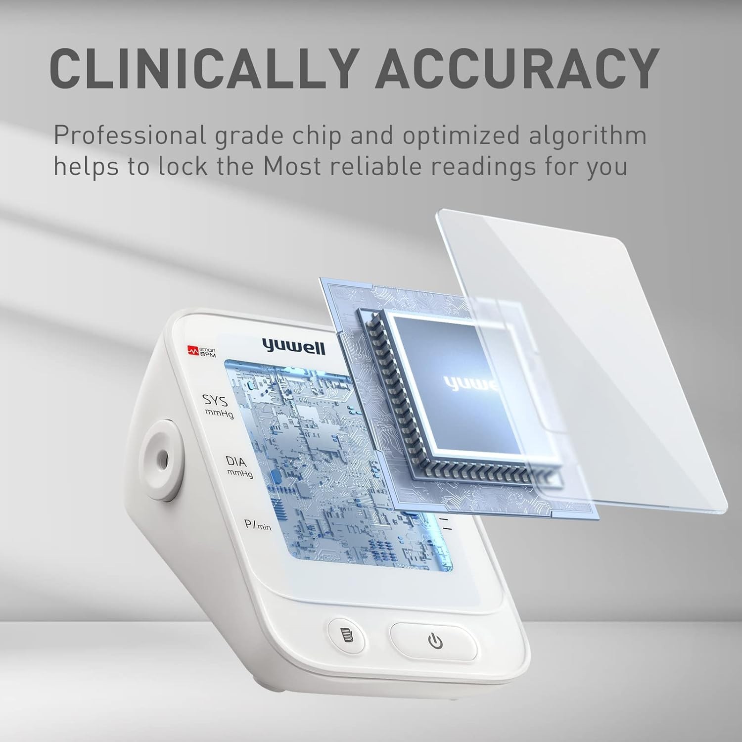 Blood Pressure Monitor, Large Upper Arm Blood Pressure Cuff, Digital Blood Press