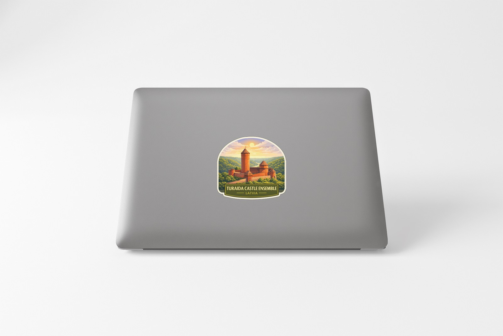 Turaida Castle Ensemble Latvia Sticker Decal Vinyl Die-Cut World Heritage Sites