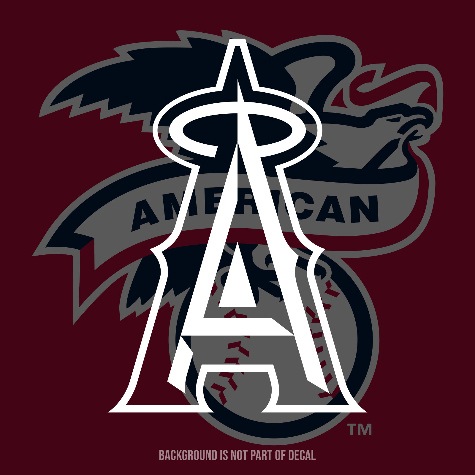 Los Angeles Angels Vinyl Decal Sticker