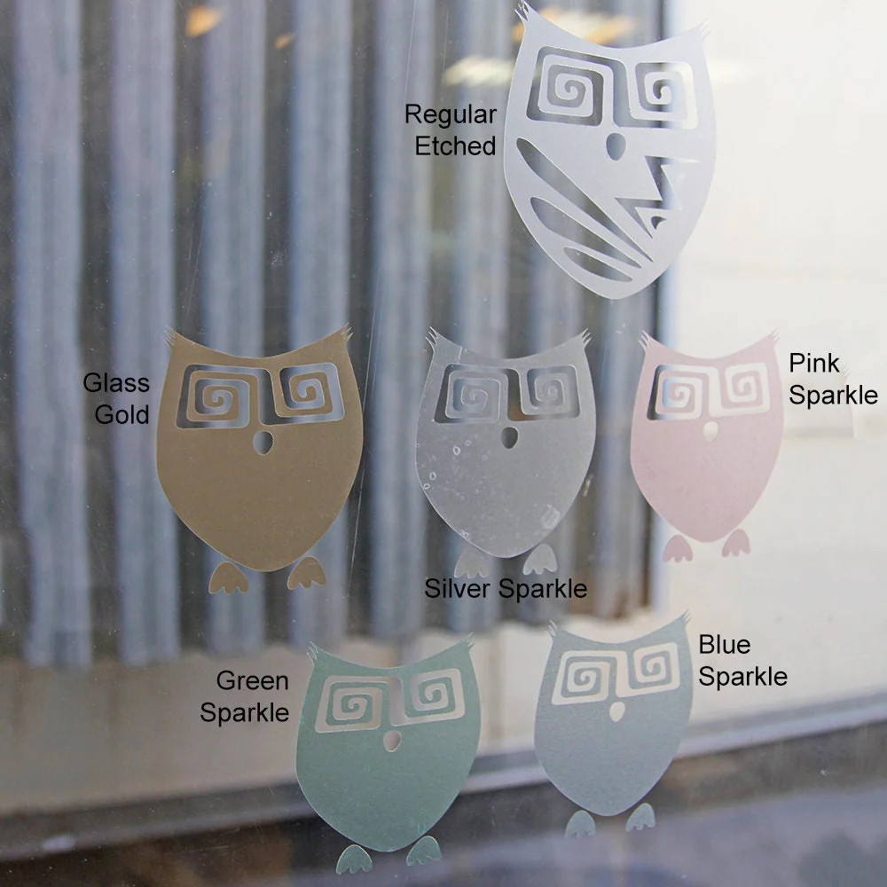 Custom Frosted Window Film Sticker – Personalized Frost Etch Privacy Vinyl