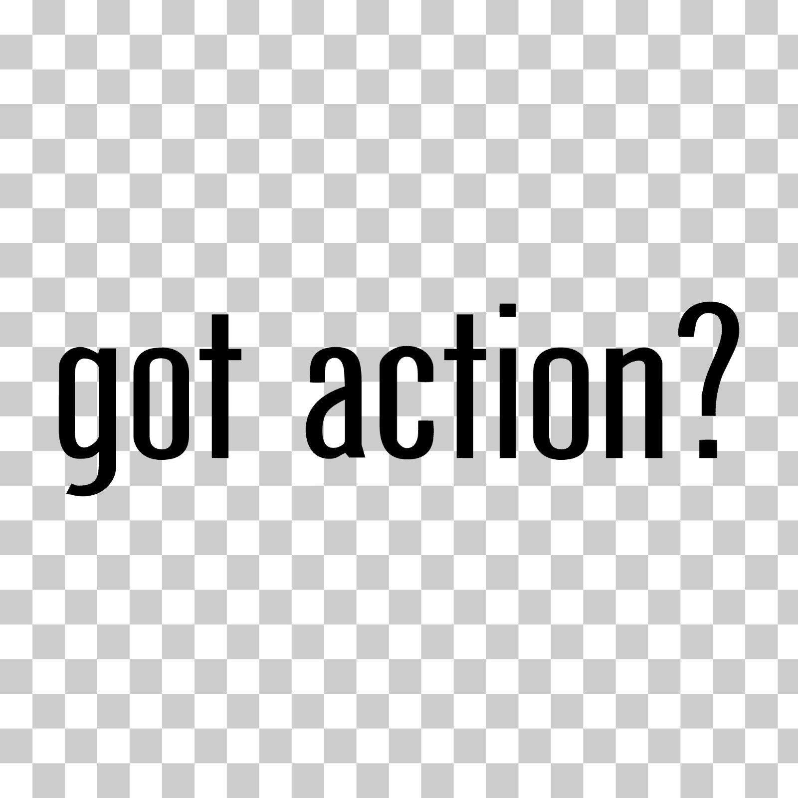Got Action? Custom Vinyl Sticker Decal Movie Film Scene Adventure Figure