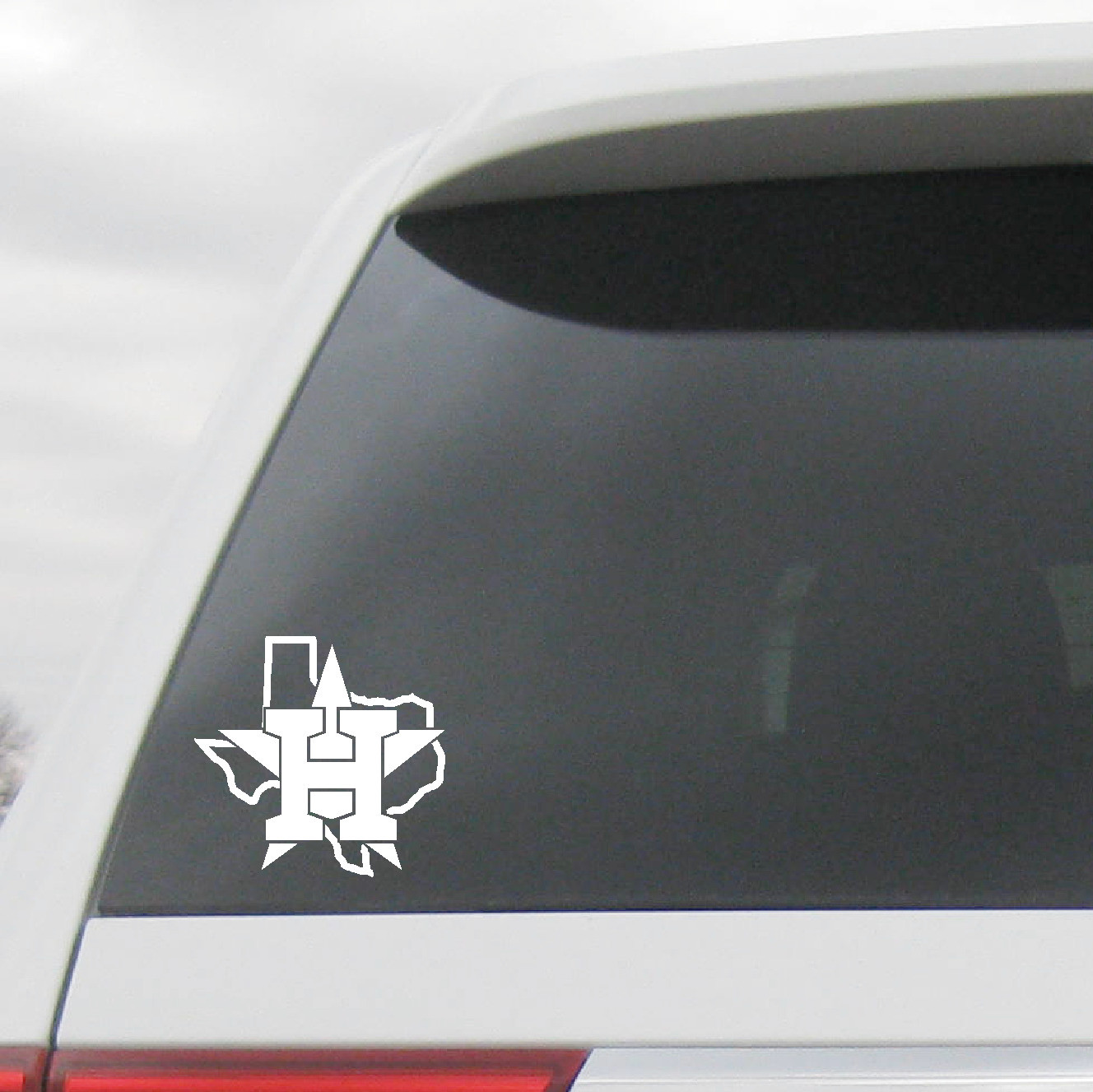 Houston Astros Decal Texas Map Sticker H-Town Texan Vehicle Window Boat Laptop